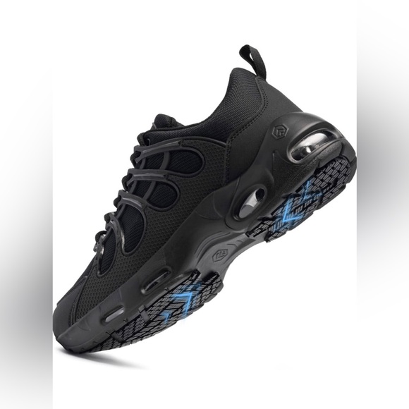 NEW Mens Steel Toe Work Safety Shoes Boots
Size 11 Lightweight Cushioned Black - Picture 4 of 4